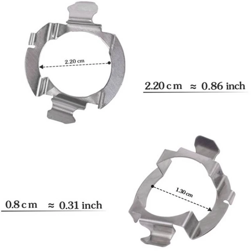 Αντάπτορας Τοποθέτησης Xenon & Led Για Audi A3 / A4L / A6L TK-123 1 Τεμάχιο
