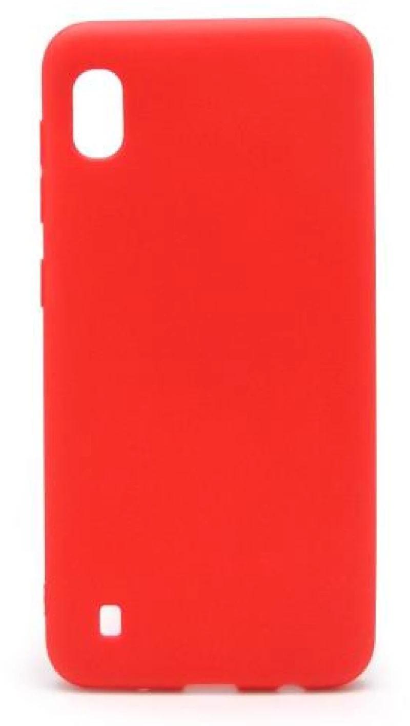 Θήκη Soft TPU inos Samsung A105F Galaxy A10 S-Cover Κόκκινο