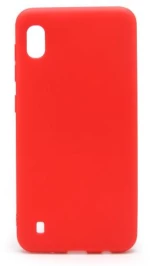 Θήκη Soft TPU inos Samsung A105F Galaxy A10 S-Cover Κόκκινο