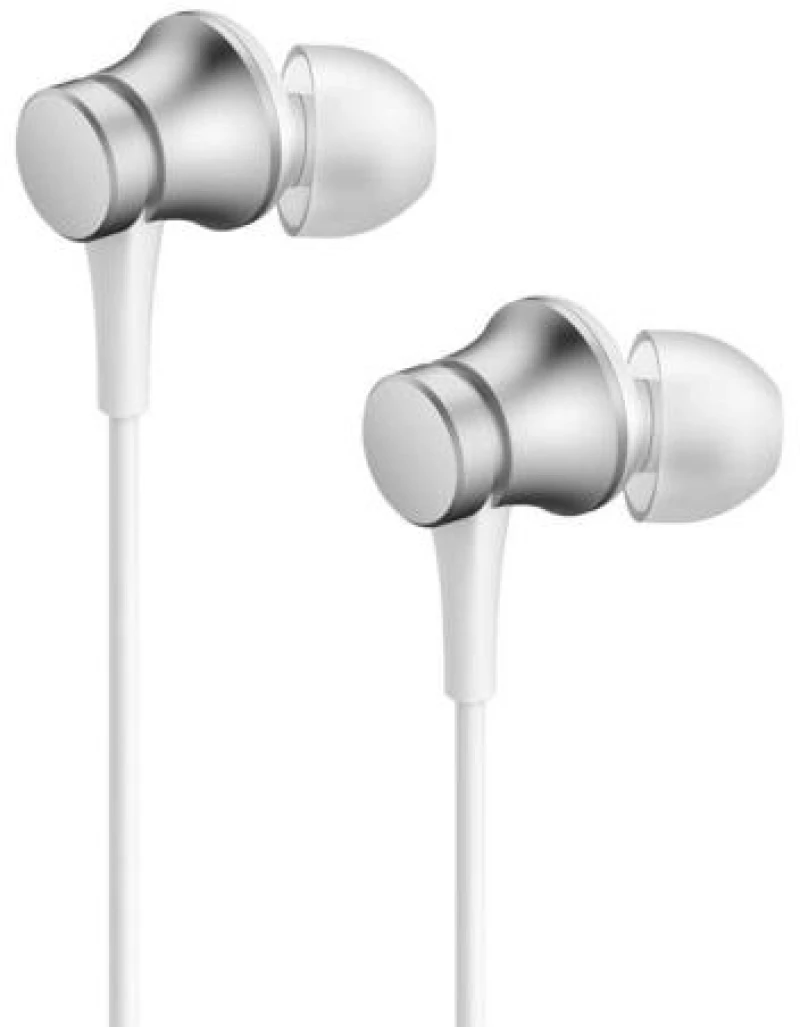 Hands Free Stereo Xiaomi Mi In-Ear Headphones Basic 3.5mm HSEJ03JY Ασημί