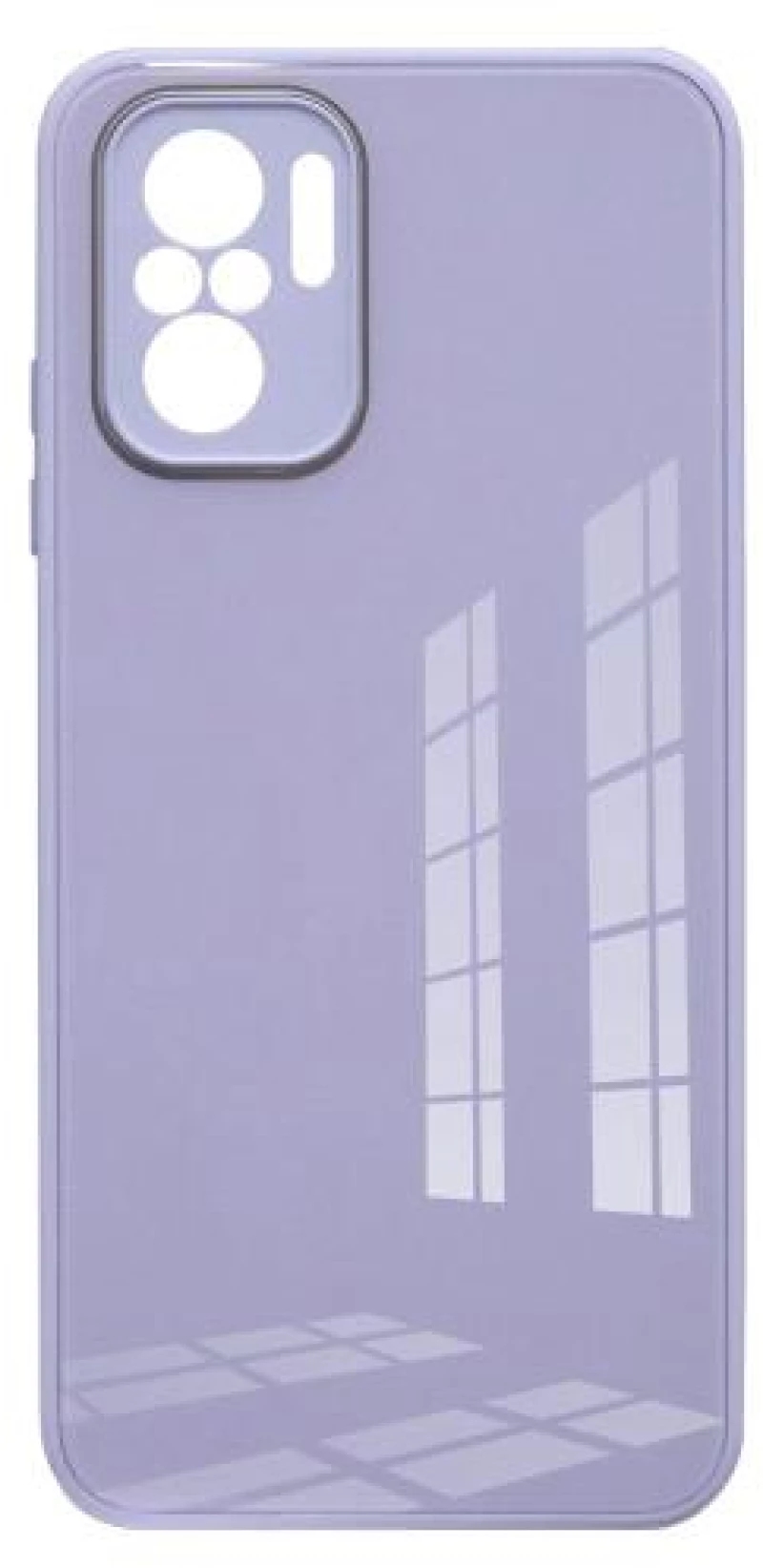 Θήκη TPU & Glass inos Xiaomi Redmi Note 10 5G/ Note 10T 5G CamGuard Μωβ