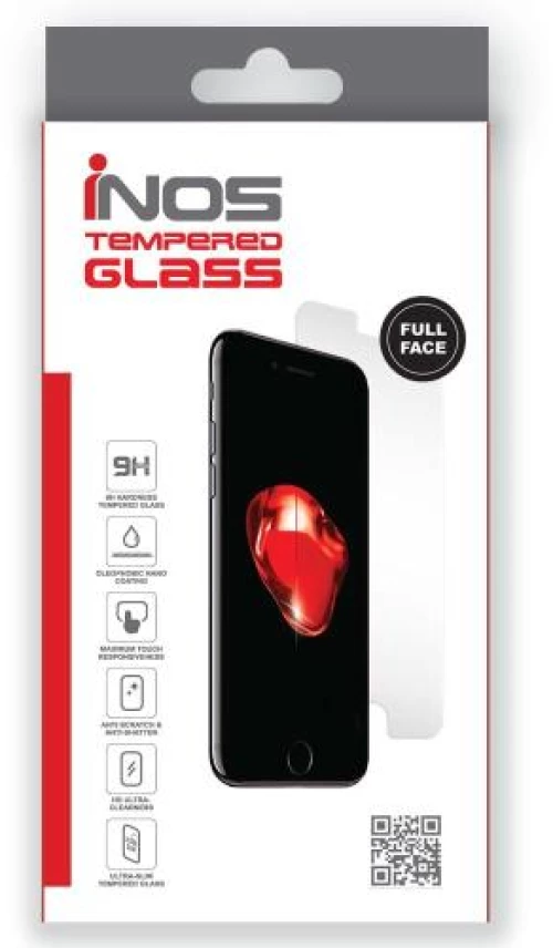 Tempered Glass Full Face inos 0.33mm Samsung M236B Galaxy M23 5G Μαύρο