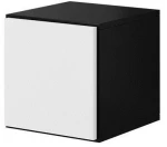 Cama full storage cabinet ROCO RO5 37/37/39 black/black/white