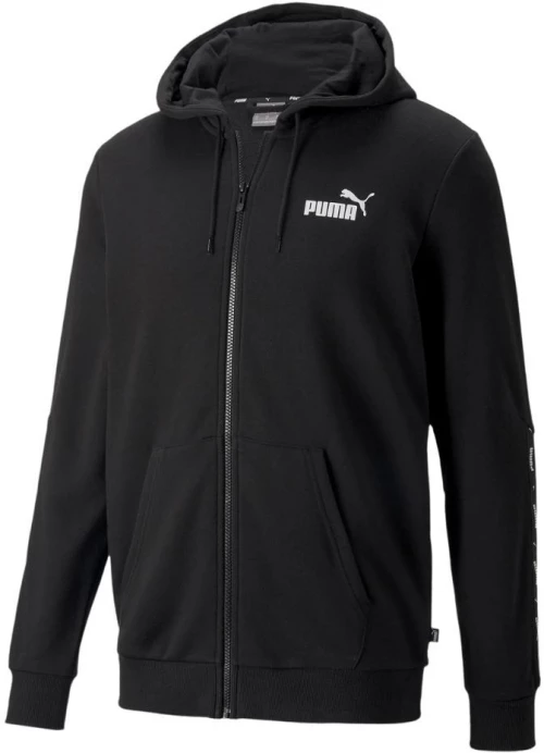 Puma ESS+ Tape Full-Zip Hoodie TR black 848768 01