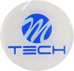 MTECH ΑΥΤΟΚΟΛΛΗΤΑ ΖΑΝΤΩΝ 5,5 cm ΛΕΥΚΟ/ΜΠΛΕ ΣΜΑΛΤΟΥ - 4 ΤΕΜ.
