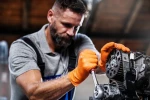 ΓΑΝΤΙΑ ΝΙΤΡΙΛΙΟΥ MERCATOR GOGRIP ΣΕ ΠΟΡΤΟΚΑΛΙ ΧΡΩΜΑ MEDIUM (M) ΑΜΙΟ - 50 ΤΕΜ.