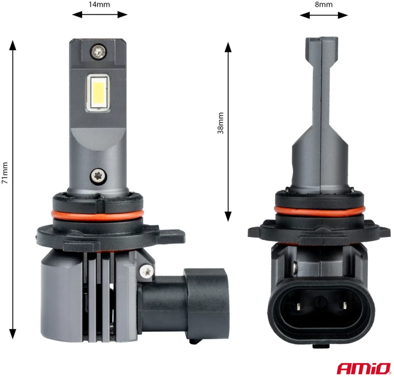 ΛΑΜΠΕΣ LED HIR2 12V 44W 6.500K 3.936lm X4 SERIES AVIATOR PLUG & PLAY ΑΜΙΟ - 2 ΤΕΜ.