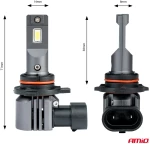 ΛΑΜΠΕΣ LED HIR2 12V 44W 6.500K 3.936lm X4 SERIES AVIATOR PLUG & PLAY ΑΜΙΟ - 2 ΤΕΜ.