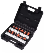 Σετ φρέζες ξύλου για ρούτερ - 12pcs - Φ12mm - Finder - 197748
