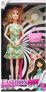 ΚΟΥΚΛΑ 29cm FASHION ΕΞΤΡΑ ΦΟΡΕΜΑ, ΑΞΕΣΟΥΑΡ 16x32x5cm ToyMarkt 922110