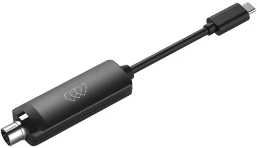 HOMATICS δέκτης κεραίας DVBT2TUNER για TV Box  DVB-T2  USB-C  μαύρος