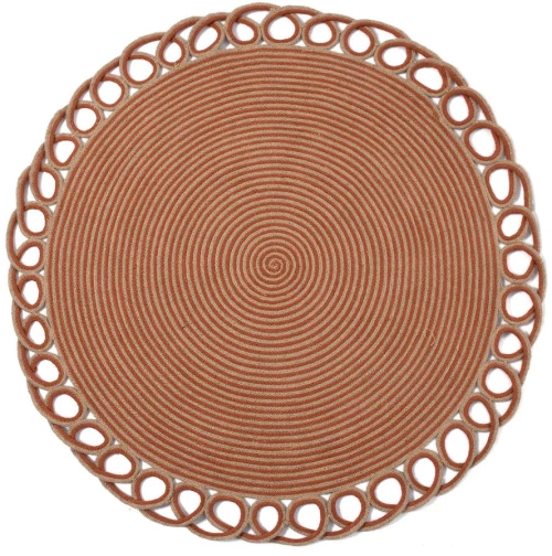 Χαλί γιούτα 1911 (150cm) rust - -