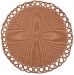 Χαλί γιούτα 1911 (150cm) rust - -