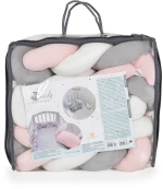 Cangaroo Πάντα Πλεξούδα Braidy Pink 13x220cm