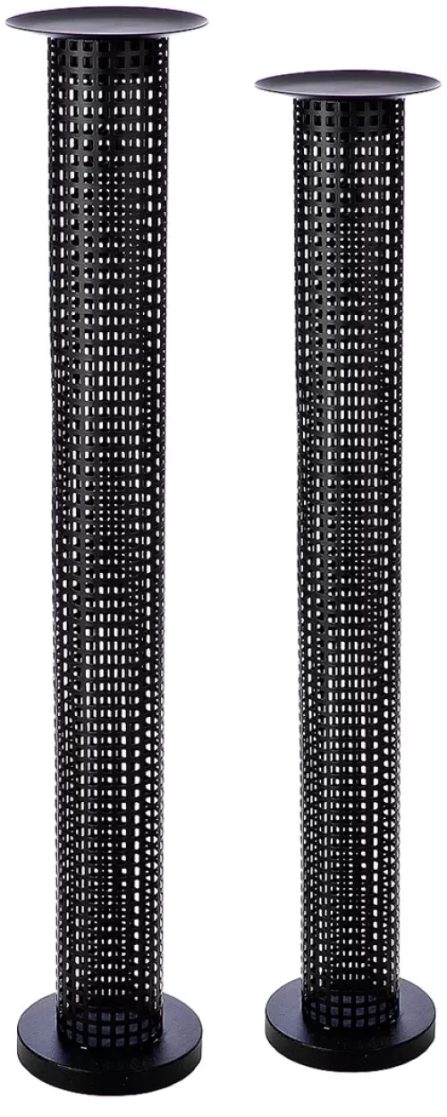 Κηροπήγιο ArteLibre Μαύρο Μέταλλο 82cm - -