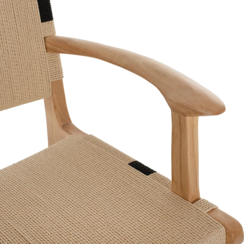 330018 ΠΟΛΥΘΡΟΝΑ RUBBERWOOD ΚΑΙ ΣΧΟΙΝΙ 62,5X60X88YΕΚ.HM9324.01