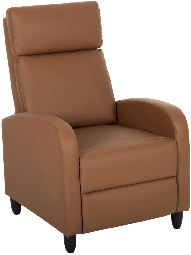 408503 ΠΟΛΥΘΡΟΝΑ RELAX HIBER HM9782.22 ΚΑΦΕ PU 67,5X90X104Υ ΕΚ.