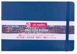 406648 TALENS SKETCH BOOK NAVY BLUE 80ΦΥΛ. 21X15ΕΚ. 140 ΓΡ.