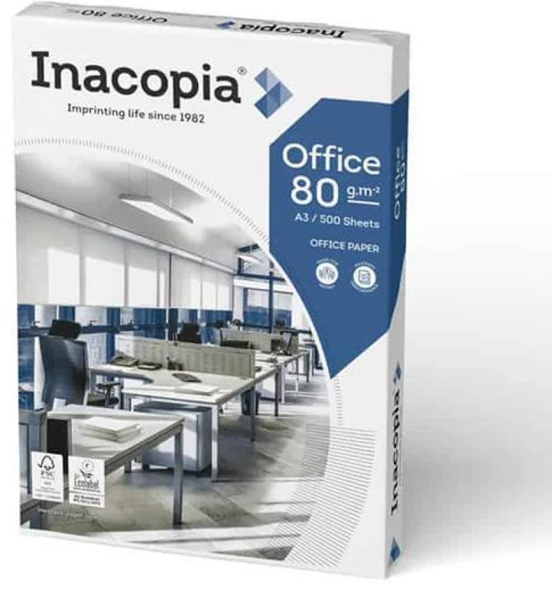 441541 INACOPIA ΦΩΤ. ΧΑΡΤΙ Α3 80ΓΡ. 500ΦΥΛ. ΠΑΚ