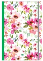442300 NEXT TRENDS FLOWERS ΤΕΤΡΑΔΙΟ FLEXI ΛΑΣΤΙΧΟ 17X25ΕΚ. 2ΘΕΜ. 80Φ. ΤΕΜ