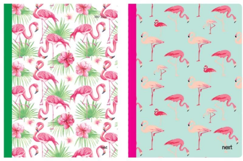 442317 NEXT FLAMINGO 360° ΤΕΤΡ. FLEXI 17X25ΕΚ.128ΣΕΛ. 2Θ ΤΕΜ