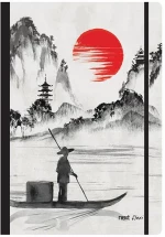 442335 NEXT TRENDS JAPAN ΤΕΤΡΑΔΙΟ FLEXI ΛΑΣΤΙΧΟ 17X25ΕΚ. 2ΘΕΜ. 80Φ. ΤΕΜ