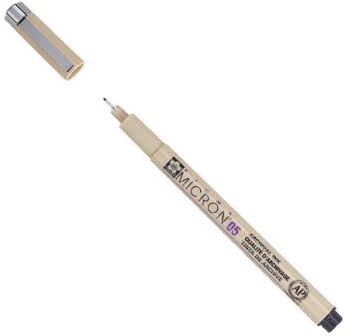 443034 SAKURA PIGMA MICRON ΜΑΡΚΑΔΟΡΟΣ ΣΧΕΔΙΟΥ 05 0.45 MM ΜΑΥΡΟ ΤΕΜ