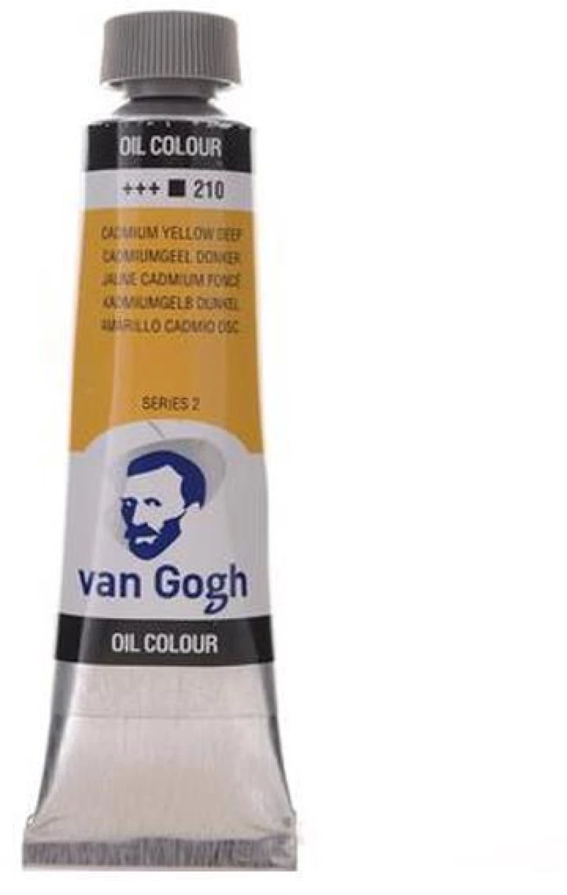 442698 TALENS VAN GOGH ΧΡΩΜΑΤΑ ΛΑΔΙΟΥ 60ML (210-CADMIUM YELLOW DEEP) ΠΑΚ