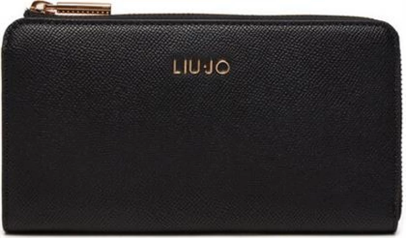 ΠΟΡΤΟΦΟΛΙ ΓΥΝΑΙΚΕΙΟ LIU JO  ZIP AROUND AF4270-E0087-22222  ΜΑΥΡΟ