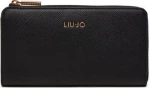 ΠΟΡΤΟΦΟΛΙ ΓΥΝΑΙΚΕΙΟ LIU JO  ZIP AROUND AF4270-E0087-22222  ΜΑΥΡΟ