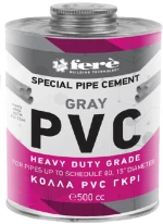 Κόλλα PVC FERE Γκρι 500ml