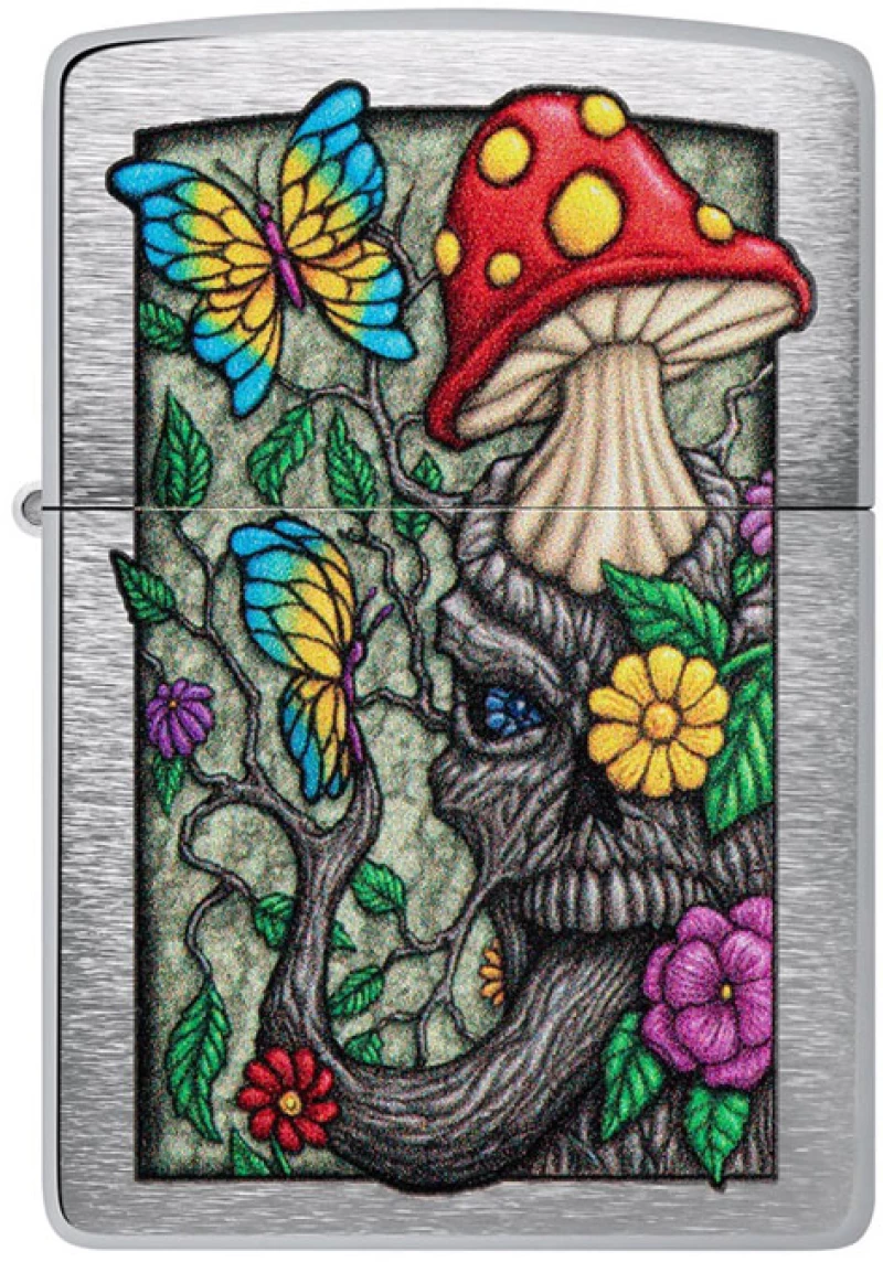 ZIPPO Αναπτήρας - 48635 Freaky Nature Mushroom Village Design