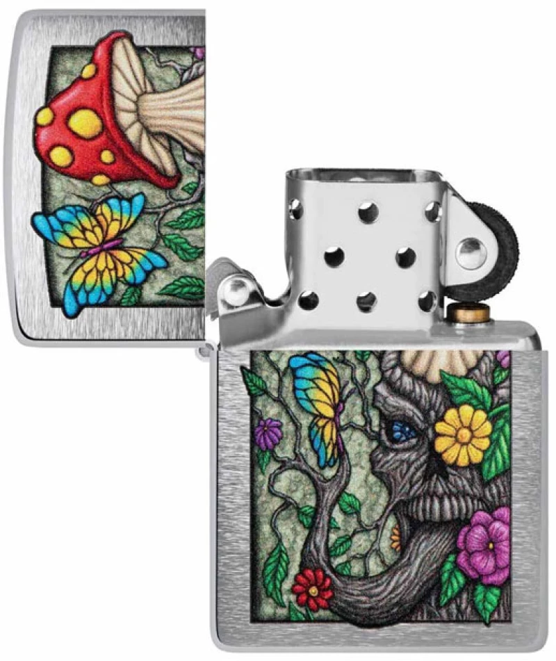 ZIPPO Αναπτήρας - 48635 Freaky Nature Mushroom Village Design