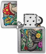 ZIPPO Αναπτήρας - 48635 Freaky Nature Mushroom Village Design