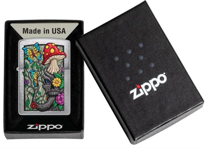 ZIPPO Αναπτήρας - 48635 Freaky Nature Mushroom Village Design