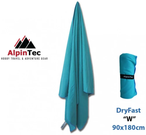 Πετσέτα Dryfast W Microfiber AlpinTec Κωδ. WMSXXL-TB Ciel
