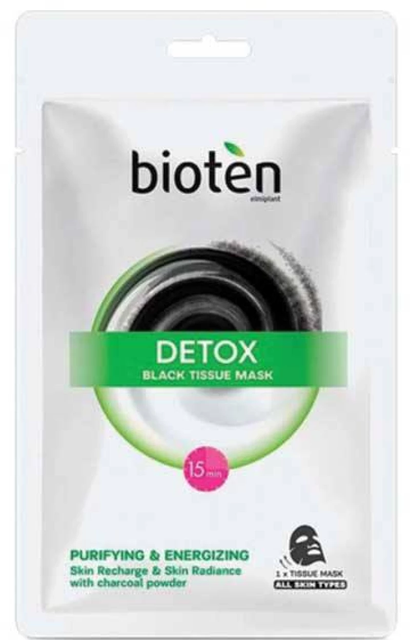 Bioten Detox Black Tissue Mask 20ml