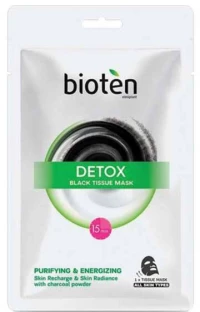 Bioten Detox Black Tissue Mask 20ml