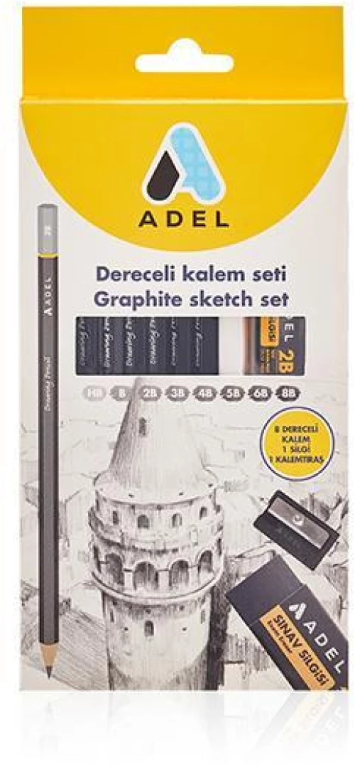 443318 ADEL ΣΕΤ ΣΧΕΔΙΟΥ ΜΕ 6 ΜΟΛΥΒΙΑ Β, ΞΥΣΤΡΑ ΚΑΙ ΣΒΗΣΤΡΑ ΤΕΜ