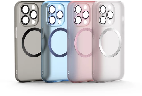 XO-K22 iPhone15 Pro Max 6.7" Δακτύλιος TPU θήκη  Μπλε
