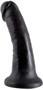 KING COCK DILDO 6" BLACK 15cm