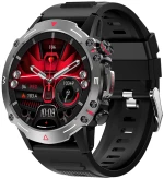 XO J7 Amoled Star Round Smart Sports Call Watch (Μαύρο)