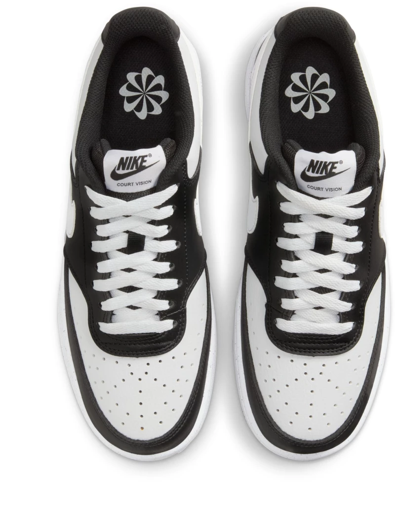Nike Court Vision Low Next Nature DH3158 DH3158-003 NIKE Μαύρο
