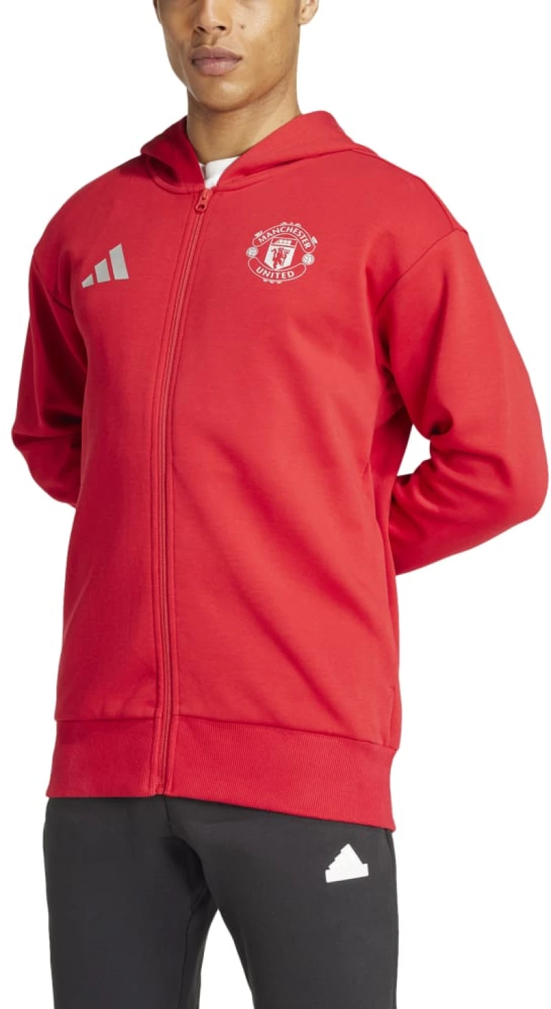 adidas MUFC ANTH JKT IT4187 ADIDAS Κόκκινο