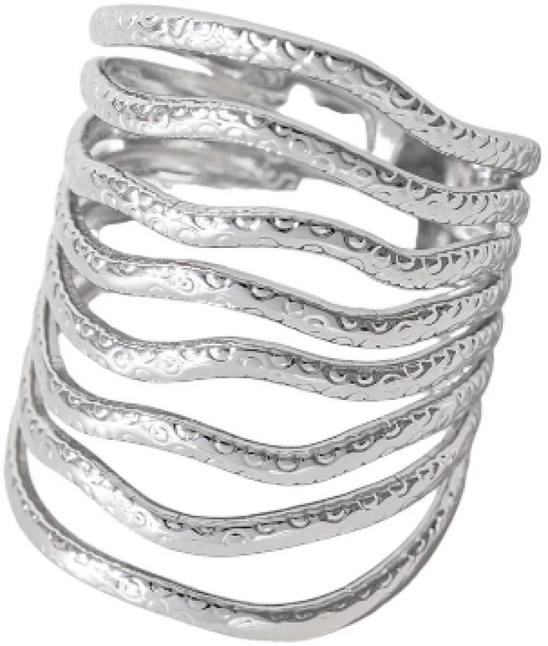 ΓΥΝΑΙΚΕΙΑ ΑΤΣΑΛΙΝΑ ΔΑΧΤΥΛΙΔΙΑ-WOMEN’S STEEL RING ΑΣΗΜΙ