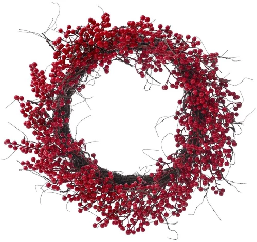 ΣΤΕΦΑΝΙ ΚΟΚΚΙΝΟ ΜΕ BERRIES 60ΕΚ