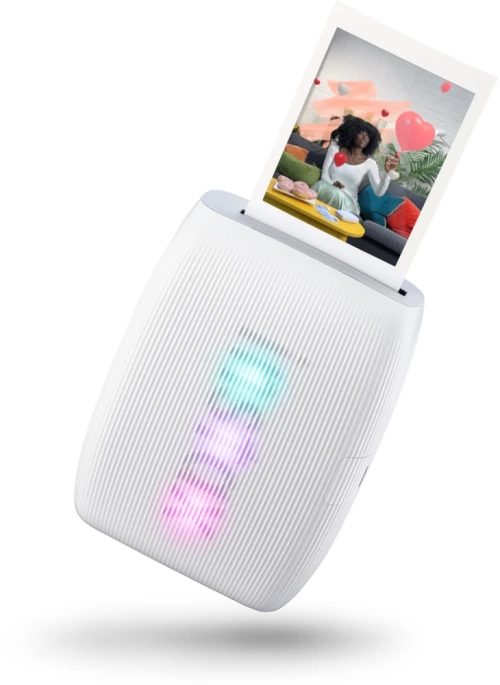 Fujifilm Θερμικός Εκτυπωτής για Φωτογραφίες με Bluetooth instax mini Link 3 EX D Clay White