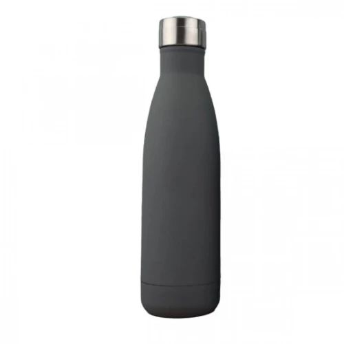Ανοξείδωτο Θερμός 500ml με Ματ Φινίρισμα - Γκρί