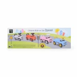 Moni Speed Περπατούρα Ride On Αυτοκινητάκι Κόκκινο για 12+ Μηνών