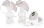 Cangaroo Αυτόματο Ηλεκτρικό Διπλό Θήλαστρο Gentle Touch Duo Λευκό XN-D206F